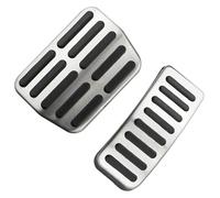 pedale copri pedali auto Per VW Per Polo 9N 6R Per Golf MK4 IV Per Ibiza 6K 6L 6J Per Skoda Per Fabia Per Frizione Acceleratore Freno Pedali Pastiglie Copri Pedale Auto(AT)