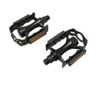 Pedale da strada Newton 500 nera in alluminio D9-16 105x79mm 368g (coppia su sch