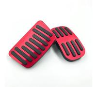 Pedale Del Freno A Gas Pedali Del Freno Dell'acceleratore Copripedali Cuscinetti Antiscivolo Per Toyota Per Corolla E210 2019 2022 2023 2024 Per Ibrido(AT 2 piece Red)