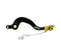 Pedale Del Freno Posteriore RFX PRO FT (NERO/GIALLO) - SUZUKI RMZ250 Per Moto