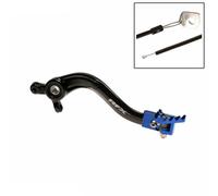 Pedale Del Freno Posteriore Rfx Pro Series-Punta Pieghevole-Nero/Blu Per Moto