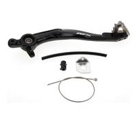 Pedale Del Freno Posteriore RFX PRO ST H/A BK/TI Per Moto Ricambi Ciclomotore