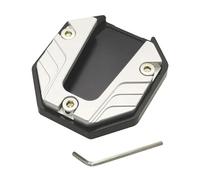 Pedale del motociclo Anti Slip Pad con Base di Supporto Bordo Piastra Piede Box Accessori Modifica del veicolo elettrico per Parcheggio Esterno Stabilità Terreno Morbido Stabilità Compatto