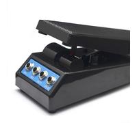 Pedale del volume del pedale della chitarra a doppio canale, 2in1 Expression Guitar Effect Pedal, Pedale del volume passivo con manopola di regolazione Controllo del volume preciso Dual Input e Output