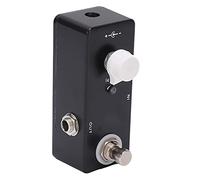 Pedale del Volume di Chitarra Vol Attenuatore Pedale Singolo Controllo Bypass Vero, dell'effetto Manopola del Materiale Metallico da 20Ma con Accessori di Regolazione