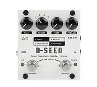 pedale delayDelay Effect Pedali per chitarra a doppio canale 4 modalità Chitarra elettrica Digital Delay Monoblock Effector DC9V 75mAboss delay pedal