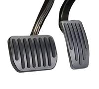 Pedale Della Frizione Dell'auto Per Tesla Per Modello 3Y Per Highland Per Juniper 2 Pezzi Copri Pedali Freno Acceleratore In Lega Di Alluminio(Silver Color)