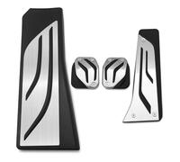 pedale della frizione Pedali Per Auto AT MT Piatti Automatici Pastiglie Copertura Del Freno Per BMW Per La Serie M 5 F10 F11 523i 528i 530i 535i 550i Freni Pedaliera Auto(MT With Rest)