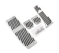 Pedale Dell'Auto Pedaliera Auto Per BMW X1 E30 E36 E39 E46 E87 E90 E91 E92 E93 M3 Car-Styling Accessorio Per Auto Lega Di Alluminio Per Pedali MT Resto (Misurare : Silver 4PCS Manual)