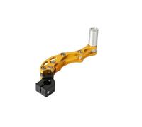Pedale di avviamento per motocicletta Leva di avviamento a pedale CNC per motore di motocicletta adatta per Yamaha, adatta per Honda 139QMB, scooter JOG50/90/100 Pedivella Accensione Moto(Yellow)