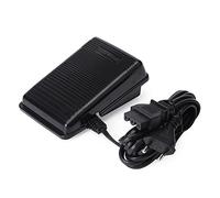 Pedale di Controllo della Macchina da Cucire, Pedale Elettrico con Cavo Regolatore Variabile Universale di Velocità, Compatibile con Singer 7640/4423/5523/1409 e Butterfly, Nero, Plug EU
