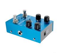 Pedale di distorsione compatto Stompbox per Live Compact Stompbox (B) | Equalizzatore a 10 bande, modellatura del tono ampia, guadagno ad alta sensibilità, distorsione overdrive