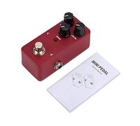 Pedale Di Distorsione Per Chitarra Compatto In Alluminio Durevole Con Manopole Di Controllo Precise Ideale Per Esibizioni Dal Vivo Sessioni Di Pratica E Stile Musicale Rock Blues J