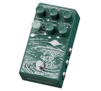Pedale di Modulazione Klowra Sprout per Chitarra Elettrica con Ingresso CTRL - Pedale per Chitarra Digitale con 9 Effetti: Rotary, Chorus, Flanger, Analog Dry-Through, True Bypass, Tap Tempo e Preset