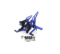 Pedale di riposo Pedale Anteriore Regolabile, Pedane Arretrate, Accessori Per Pedali Per KAWASAKI Z900 2017-2024 2023 2022 2021 2020 2019 2018(Blue)
