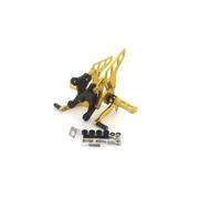 Pedale di riposo Pedale Anteriore Regolabile, Pedane Arretrate, Accessori Per Pedali Per KAWASAKI Z900 2017-2024 2023 2022 2021 2020 2019 2018(Gold)