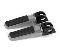 Pedale di riposo Pedane Anteriori Per Moto, Pedale Pilota Per KAWASAKI Per NINJA 650 2017-2019 2018, Accessori Per(Grey)