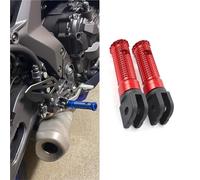 Pedale di riposo Pedane Poggiapiedi Anteriori Per Moto, Poggiapiedi Passeggero Per YAMAHA YZF-R6S 2006 2007 2008 2009 YZF-R1S 2016 2017 2018 Accessori Per Pedane(Red)
