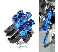 Pedale di riposo Ricambi Per Moto Poggiapiedi Per YAMAHA FZ1 1000 N/S Per Fazer 2006-2015 2014 2013 2012 2011 Pedane Anteriori E Posteriori Di Ricambio(Blue)