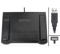 Pedale di trascrizione USB per l'utilizzo con Express Scribe per Windows o Mac Transcription Software