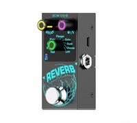 Pedale digitale effetto riverbero per chitarra con 9 tipi di riverbero, parametri regolabili, controlli illuminati e tecnologia True Bypass