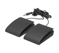 Pedale doppio silenzioso per batteria elettronica facile da usare ad alta sensibilità cancellazione del rumore per appartamenti Pedale tamburo professionale