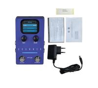 Pedale Effetti Chitarra Drum Machine 121 Ritmi 11 Stili - Pedale Ritmico con 66 Slot Personalizzabili per Live e Studio, 12.5 x 8.1 x 4.8 cm / 4.9 x 3.2 x 1.9 pollici