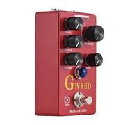 Pedale effetti chitarra Mtlavishness MOSKYAUDIO G IV RED Purple Channel Preamp Overdrive Distortion Pedale che offre una versatilità del suono eccezionale Qualità del suono di qualità