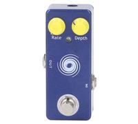 Pedale Effetti per Chitarra Chorus, Pedale Effetti per Chitarra Elettrica Classica Dai Toni Caldi in Lega di Alluminio per Prestazioni DC 9V 12mA