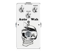 Pedale effetti per chitarra elettrica Pedali effetti per chitarra AutoWah Controlla facilmente Custodie in lega zinco Filtro Funk con True Bypass Controller adatto principianti