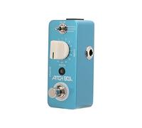 Pedale Effetto Armonizzante per Chitarra Pitch Shifter in Metallo Blu con 3 modalità di Riverbero Design Puro e Lineare per Musicisti