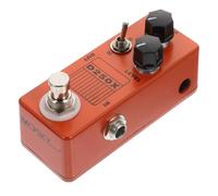 Pedale Effetto Chitarra Mini D250x Arancione, Metallo, True Bypass | Alimentazione 9 Vdc Negativa, Jack Mono da 1/4 Pollice, Controlli Livello e Guadagno, per Studio e Prove