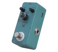 Pedale effetto coro analogico con indicatori LED True Bypass Footswitch per chitarra con livelli di controllo della profondità del tasso