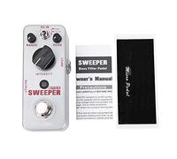 Pedale Effetto Filter per Basso e Chitarra, Corpo in Metallo, True Bypass, Toni Funky Clean e Fuzz - Compatto e Resistente, Regolazione Range, Intensity e Risonanza