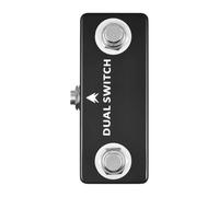 Pedale effetto for chitarra Dual Switch Doppio interruttore a pedale con guscio interamente in metallo Pure Buffer Kit