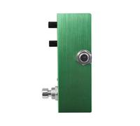 Pedale Effetto Mini Analogico Chitarra per Delay Elettrica | Struttura in Metallo Verde, Sustain Chiaro e Uniforme, Formato Compatto per Pedaliera Effetti