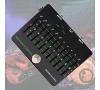 Pedale effetto per chitarra MOSKYAUDIO, Booster con equalizzatore a 10 bande con riduzione avanzata del rumore e True Bypass, per un controllo audio migliorato