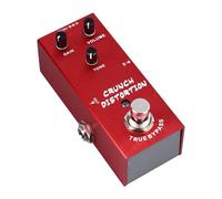 Pedale Effetto per Chitarra, Pedale Effetto Distorsione per Chitarra a Toni Multipli con Conchiglia in Metallo per Chitarra Elettrica (AN-05 Rosso)