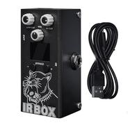 Pedale Effetto per Chitarra Porta di Ingresso e Uscita da 6,35 Mm Pedale Singolo Analogico per Chitarra Elettrica a 9 Toni per Prestazioni di Basso