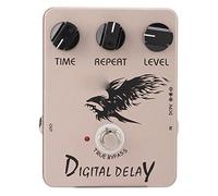 Pedale Effetto Ritardo Digitale Pedale Effetto Ritardo Digitale, Pedale Effetto Ritardo Pedale Effetto Distorsione in Metallo Accessorio per Processore Audio per Chitarra e Basso