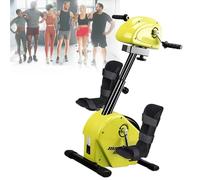 Pedale elettrico per esercizi, cyclette per allenamento arti superiori e inferiori, attrezzatura per la riabilitazione ciclistica per anziani/disabili,attrezzatura per l'allenamento riabilitativo B