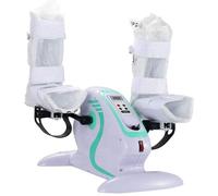 Pedale elettrico regolabile per allenamento di braccia e gambe con telecomando, design sottile o piede