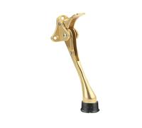 Pedale fermaporta antivento, fermaporta in lega di zinco resistente, angolo di chiusura regolabile, anti-spinta, for porta del bagno della camera da letto(Brown)