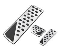 Pedale Freno Auto Per Jeep Per Grand Per Cherokee WL WL74 WL75 2022-2025 Copripedali Freno Acceleratore Auto In Acciaio Inossidabile Guida A Sinistra(AT with rest)
