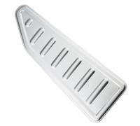 Pedale Freno Auto Per Jeep Per Renegade 2014-2023 LHD Copripedali In Lega Di Alluminio Per Auto, Poggiapiedi, Protezione Per Pedale(1pc sliver Rest)