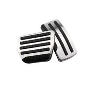 Pedale Freno Dell'auto Per Nissan Per Juke 2011-2018 Copripedali In Acciaio Inossidabile AT MT Tappetini Protettivi Per Pedali Auto(AT 2Pcs)