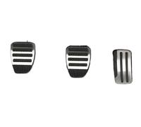 Pedale Freno Dell'auto Per Nissan Per Juke 2011-2018 Copripedali In Acciaio Inossidabile AT MT Tappetini Protettivi Per Pedali Auto(MT 3Pcs)