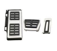 Pedale Freno Dell'auto Per Seat Per Leon 5F MK3 2012-2023 Accessori Auto Car Styling Sport Car Fuel Brake Dead Pedal Cover Set(AT With Rest)