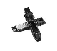 Pedale Freno Posteriore 8 MILLIMETRI Foro In Alluminio Moto Passeggero Posteriore Pedane Pedali Poggiapiedi Scooter Pedana Pedale Modifica 2 Pz/set