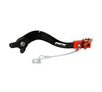 Pedale Freno Posteriore RFX Pro FT (Nero/Arancione) per Moto Ricambi Motorino